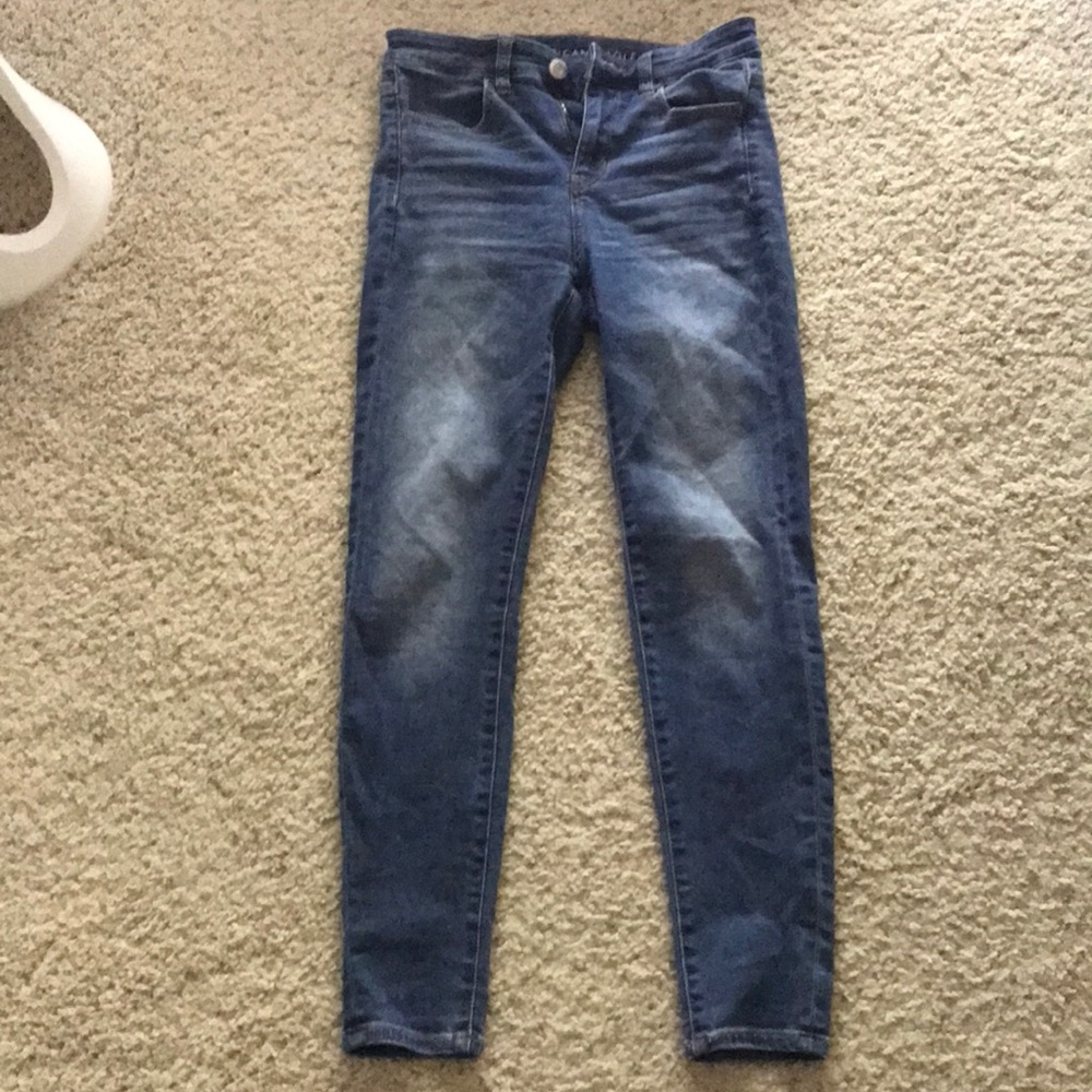 American Eagle high rise jegging. Barely worn